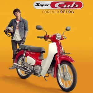 タイのスーパーカブcm 18 Cubれてます