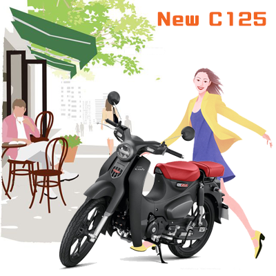 新型c125 Pv イタリア版 Cubれてます