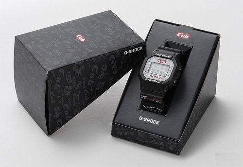 スーパーカブ60周年記念コラボのG-SHOCK予約受付中: CUBれてます