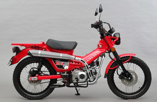 ハンターカブCT110をオマージュ CT125: CUBれてます