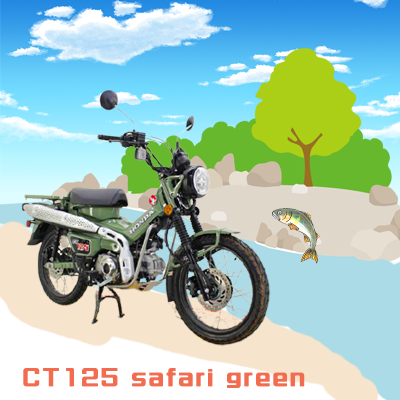 Ct125ハンターカブ 改181cc Cubれてます