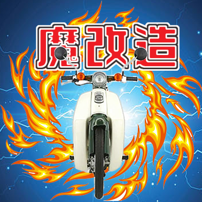 魔改造スーパーカブ Cubれてます
