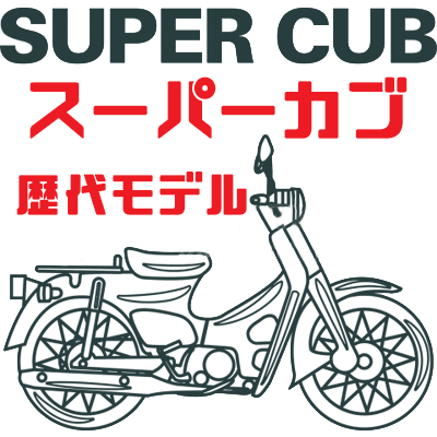 スーパーカブ過去販売モデル: CUBれてます